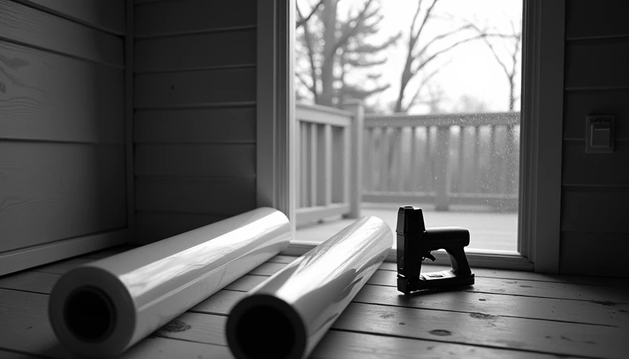 Illustration for winterize a screened porch