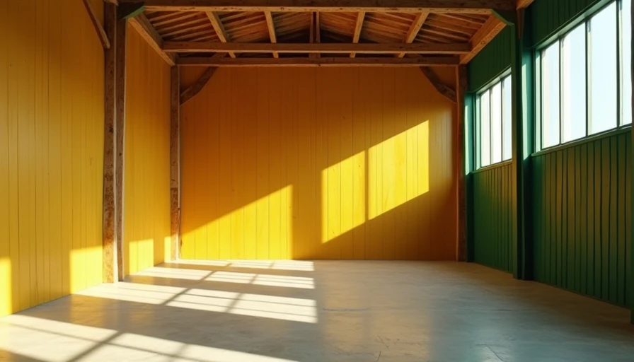 Illustration for clerestory shed