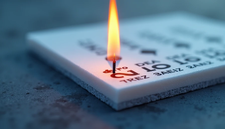 Visual context for is closed cell foam flammable