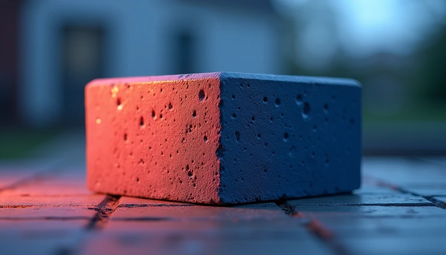 Visual context for acid vs water based concrete stain