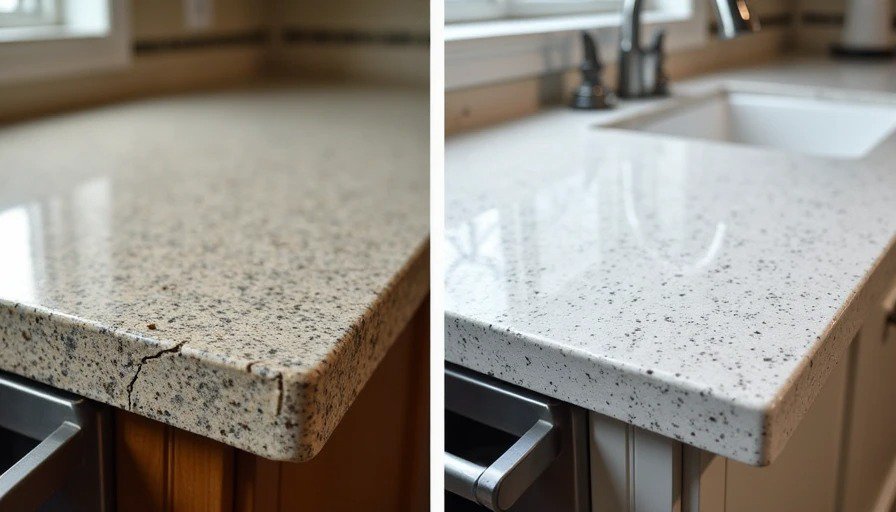 Laminate vs quartz countertop durability comparison
